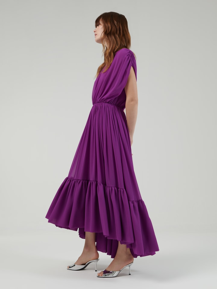 Maxi-Frilled-Dress