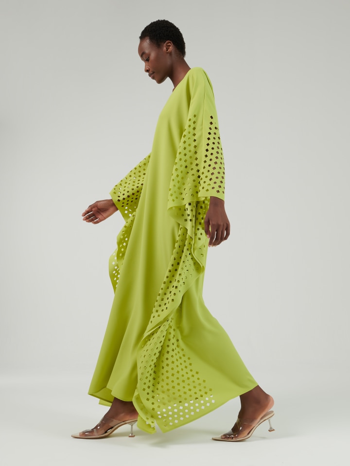 Geometric-Laser-Cut-Kaftan