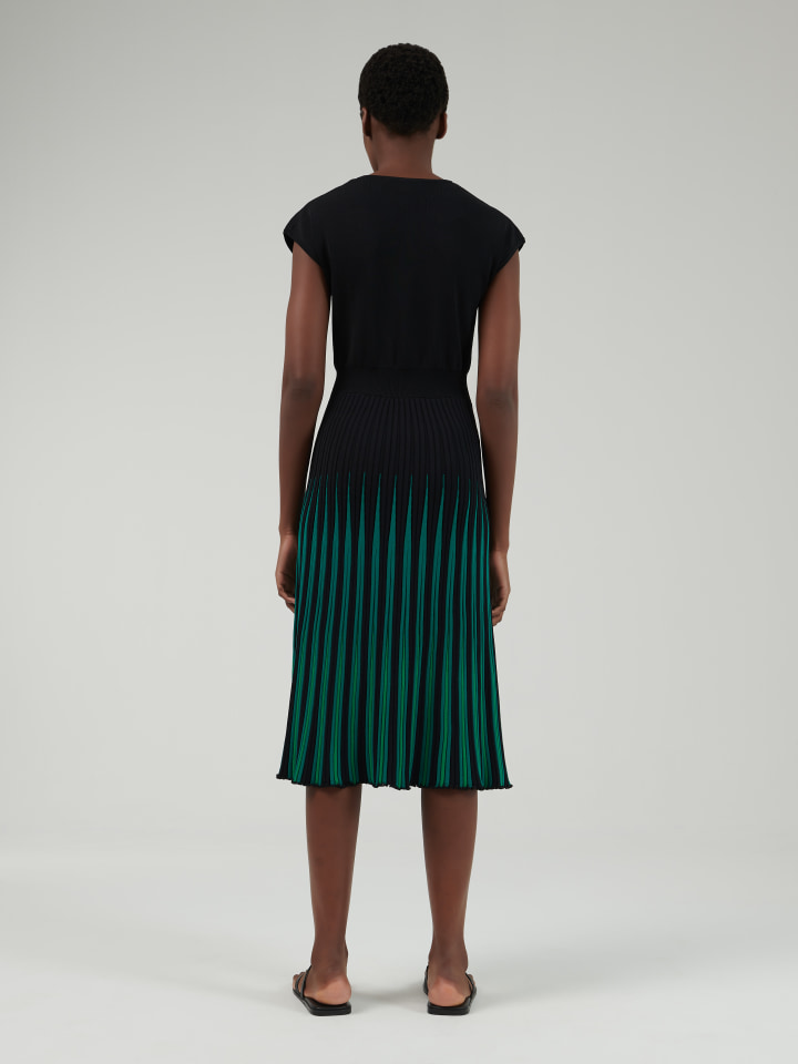 Intarsia-Knit-Pleated-Dress---Shorter-length