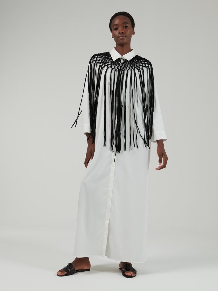 Fringe-Applique-Shirt-Kaftan