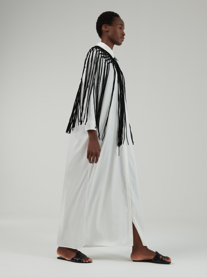 Fringe-Applique-Shirt-Kaftan