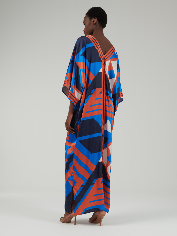 Geometric-Print-Kaftan