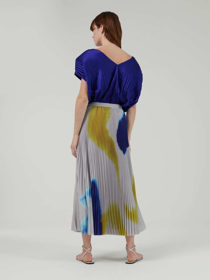 Organic-Print-Pleated-Skirt---Shorter-length