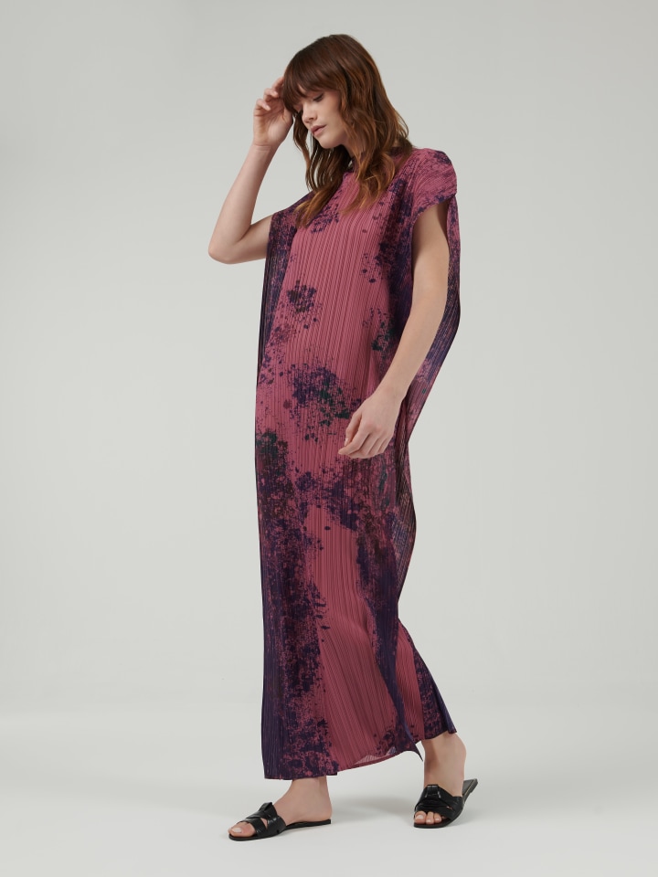 Printed-Plisse-Kaftan