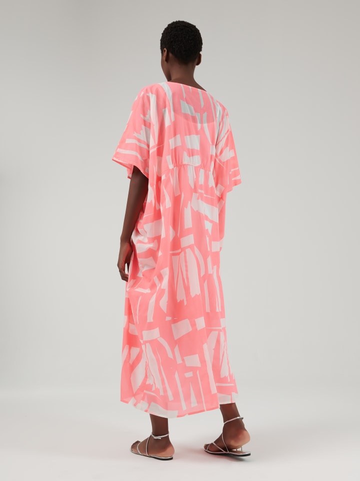 Geometric-Print-Kaftan---Shorter-length