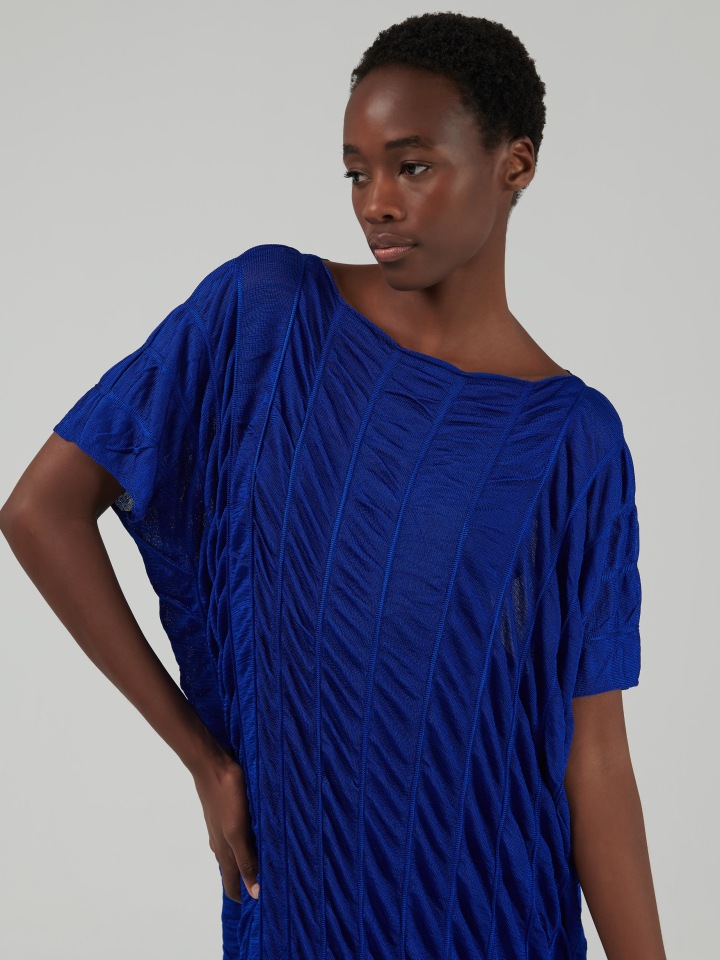 Gathered-Effect-Knit-Kaftan