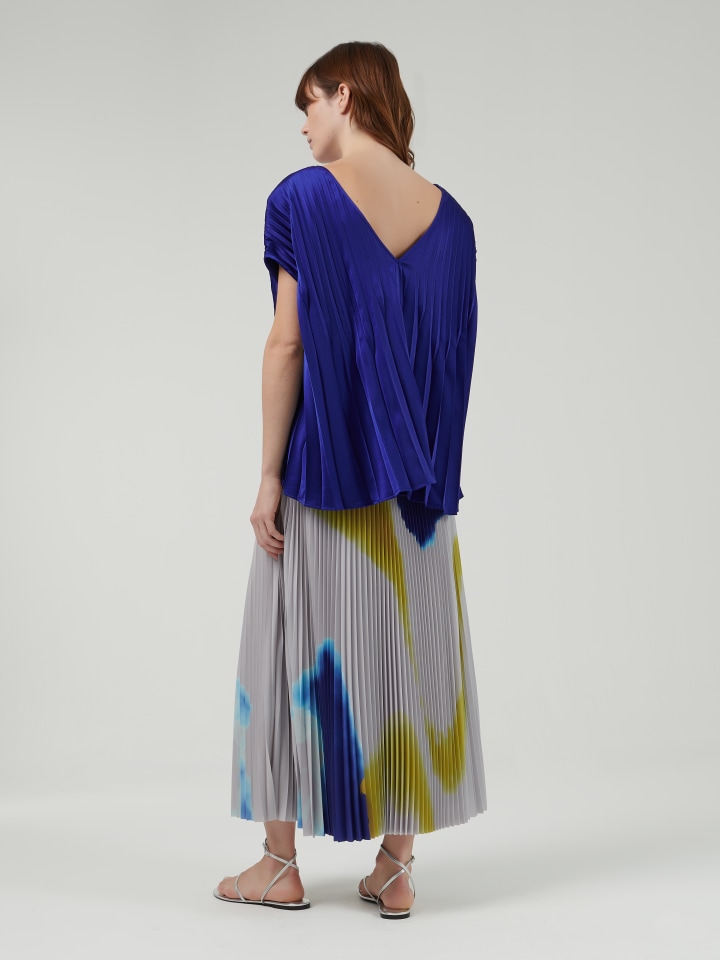 Pleated-Blouse