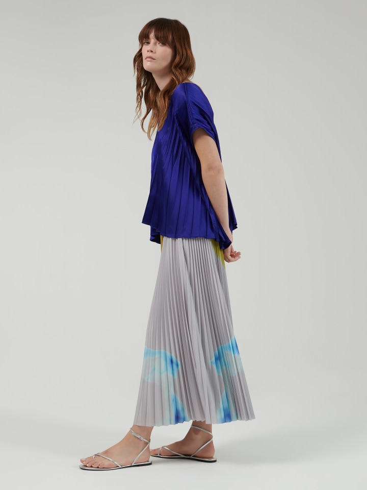 Pleated-Blouse