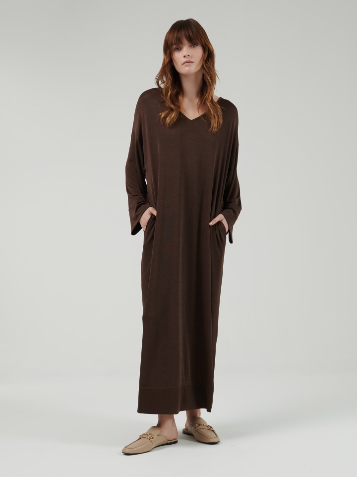 V-Neck-Kaftan