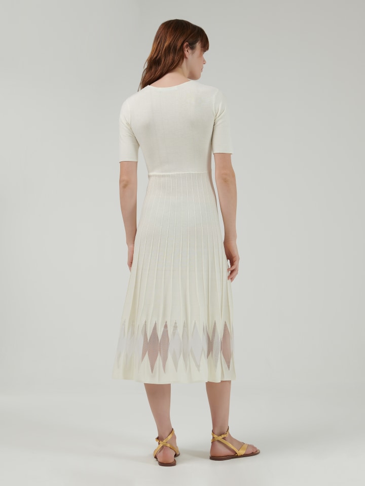 Mesh-Knitted-Dress