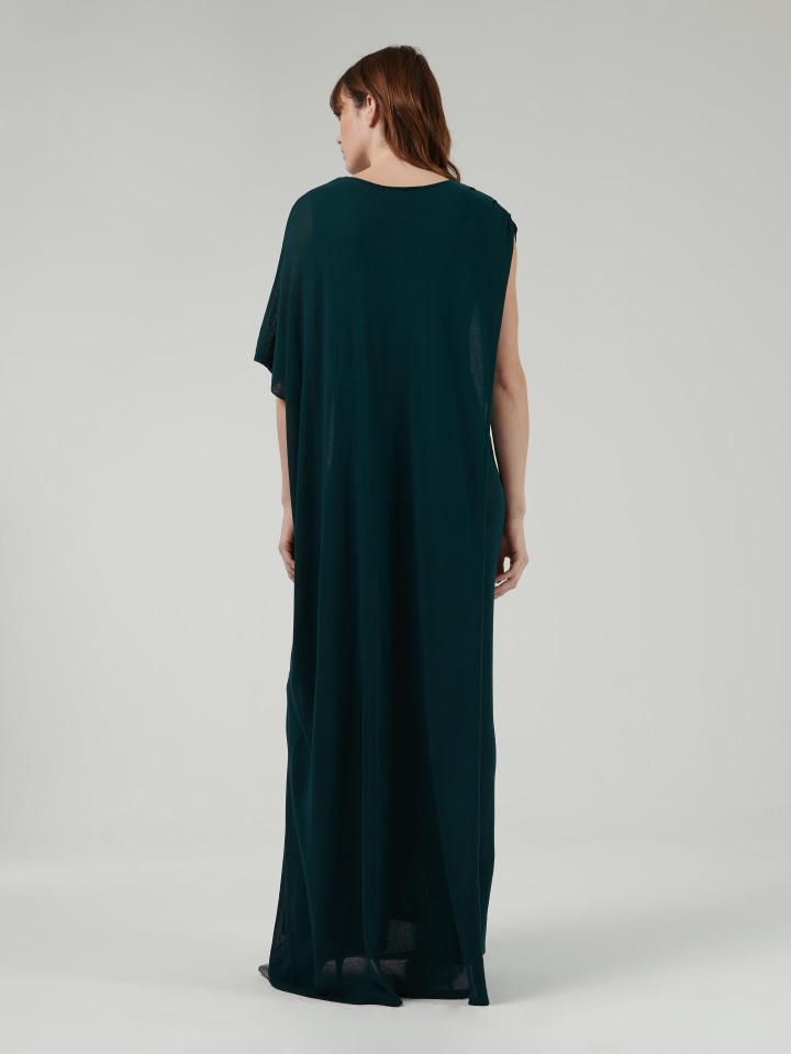 Asymmetric-Knitted-Kaftan