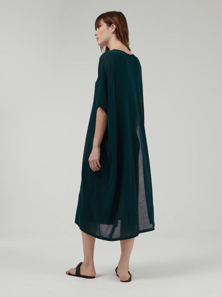 Asymmetric-Knitted-Kaftan---Shorter-length