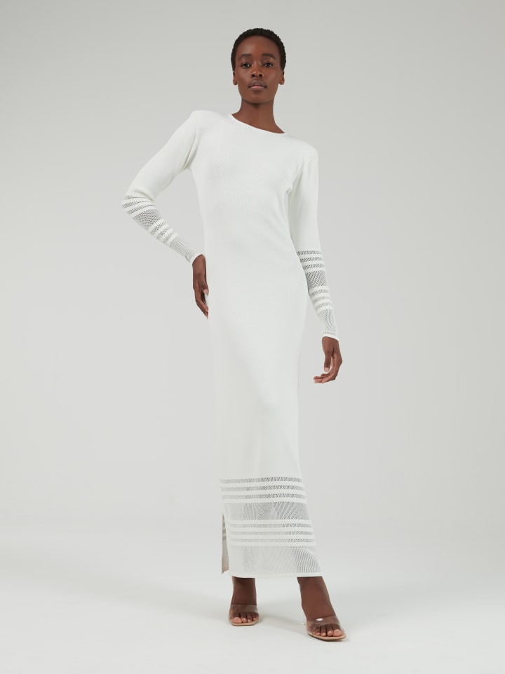 Knitted-Maxi-Dress