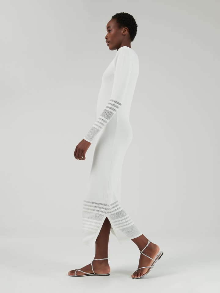 Knitted-Maxi-Dress---Shorter-length