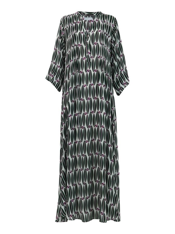 Pintuck-Printed-Kaftan