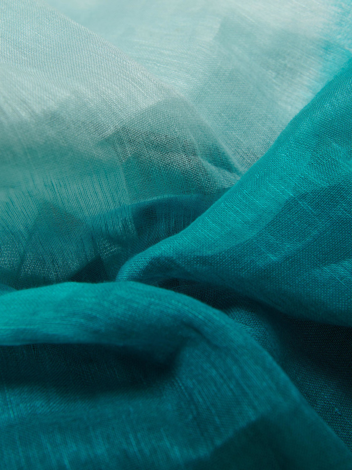 Ombre Print Skirt with Cape And Bustier main image 0