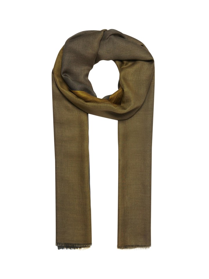 Leo Contrast Print Scarf main image 0
