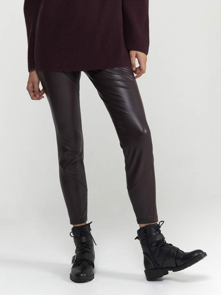 Faux-Leather-Trousers