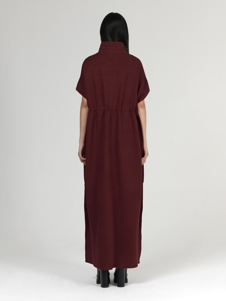 Funnel-Neck-Kaftan