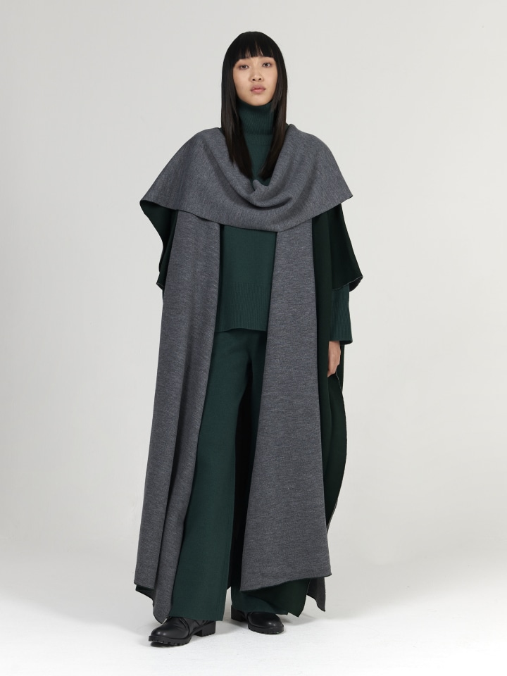 Maxi-Scarf-Bisht