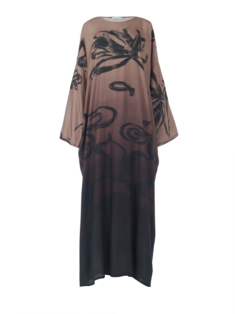 Flower Printed Kaftan