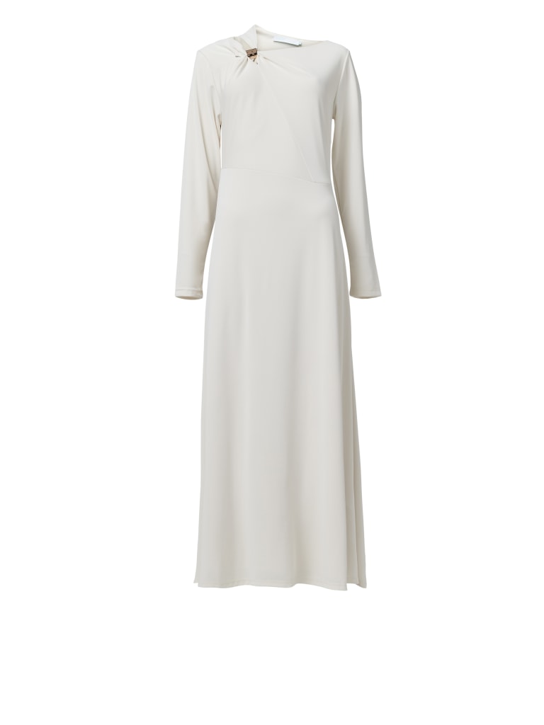 Fit-and-Flare Knit Dress - Shorter Length