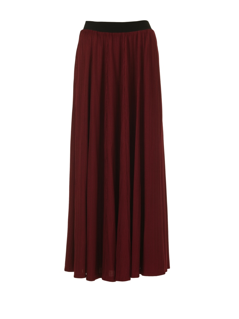 Textured Jersey Skirt