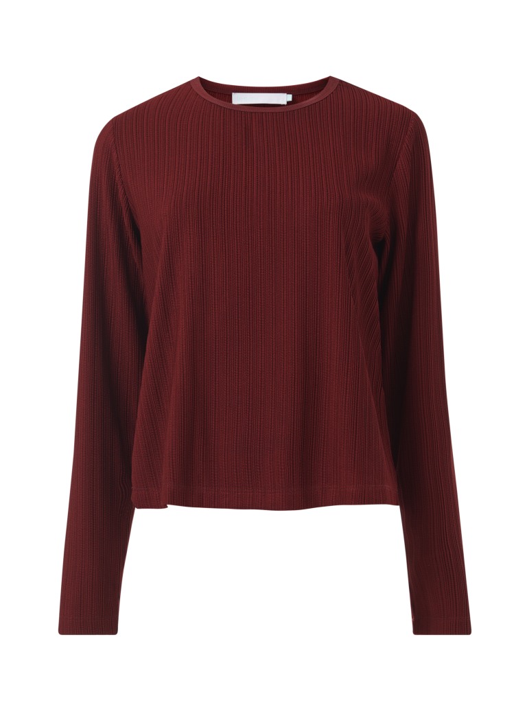 Textured Jersey Top