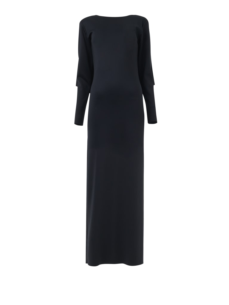 Back Cape Detail Dress