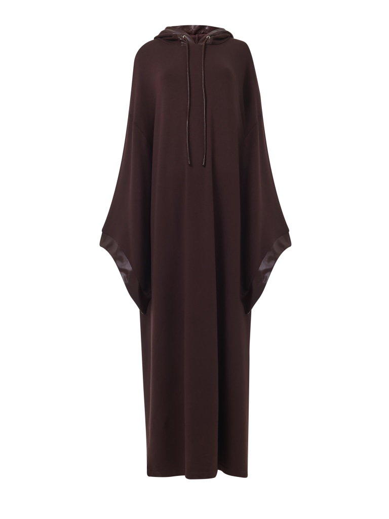 Faux Leather Trim Kaftan