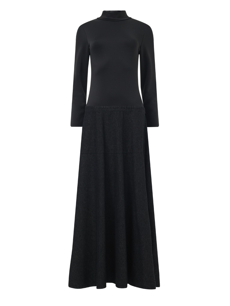 Combined Fit and Flare Dress