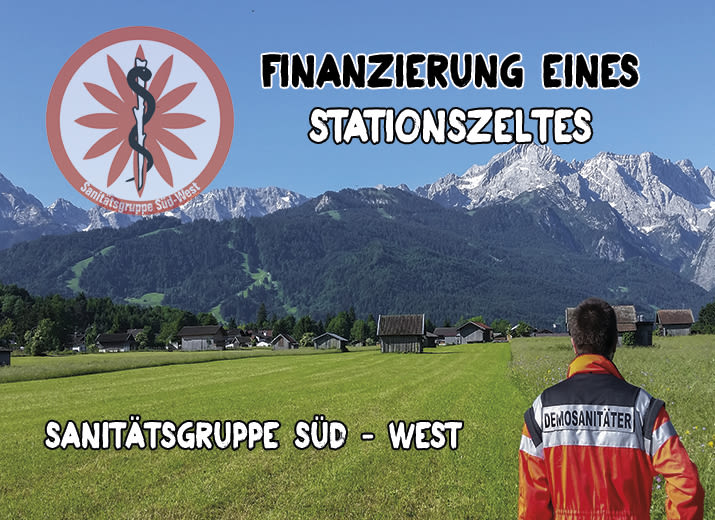 Unterstützung für die Demosanitäter - Sanitätsgruppe Süd-West