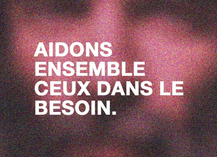 Aider ceux dans le besoin, ensemble.