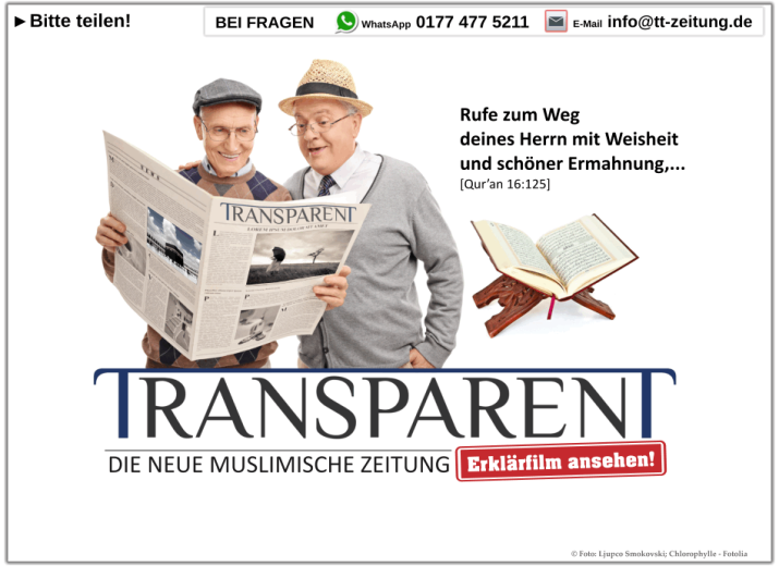 Unterstützt die neue muslimische Zeitung