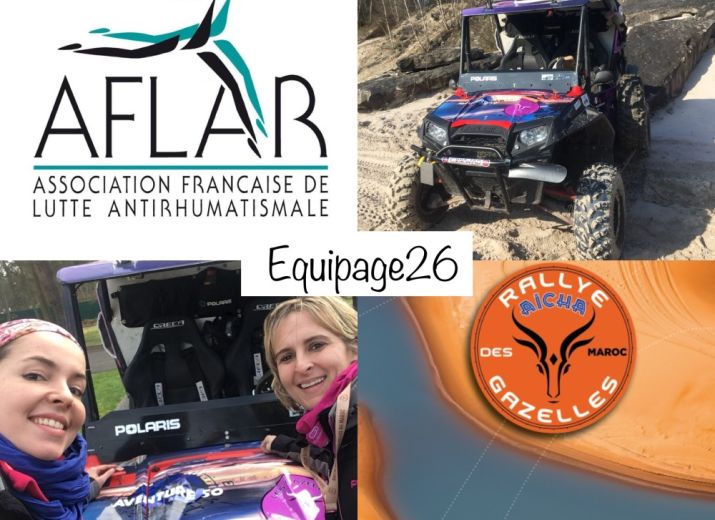 Cagnotte pour Finaliser la participation d'Amélie&Emilie au Rallye Aïcha des Gazelles en SSV