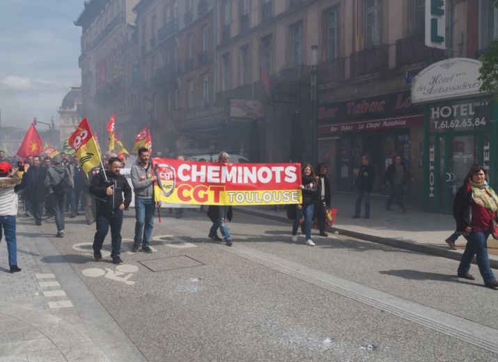 je soutiens les cheminots