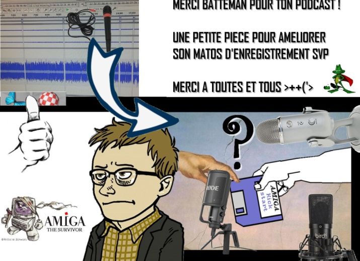 Un micro décent pour les podcasts de Batteman sur Amigaimpact.org !