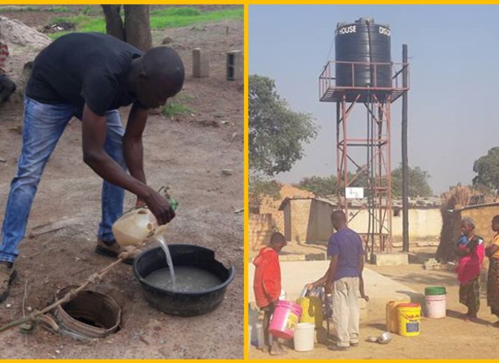 Brunnen für Children Center in Kabwe, Sambia