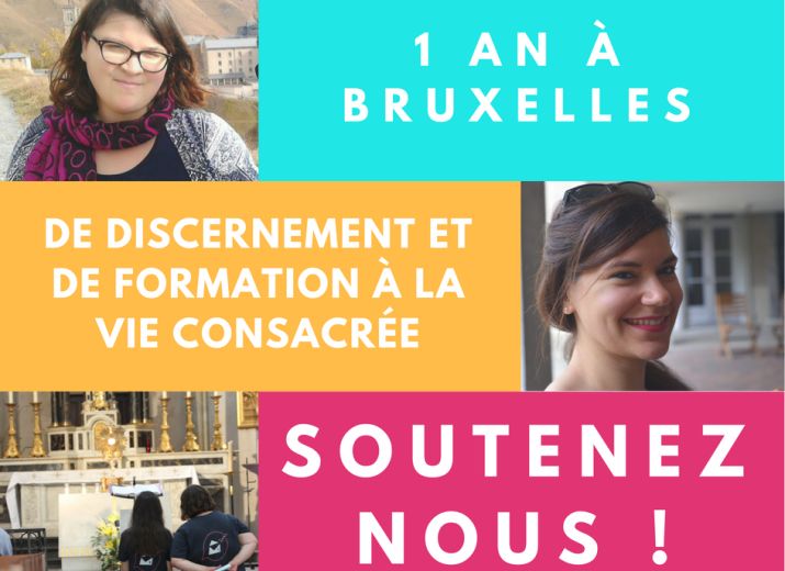 Une année de fondation spirituelle et théologique pour cheminer vers la vie consacrée ! Soutenez Marie et Maëlle :)