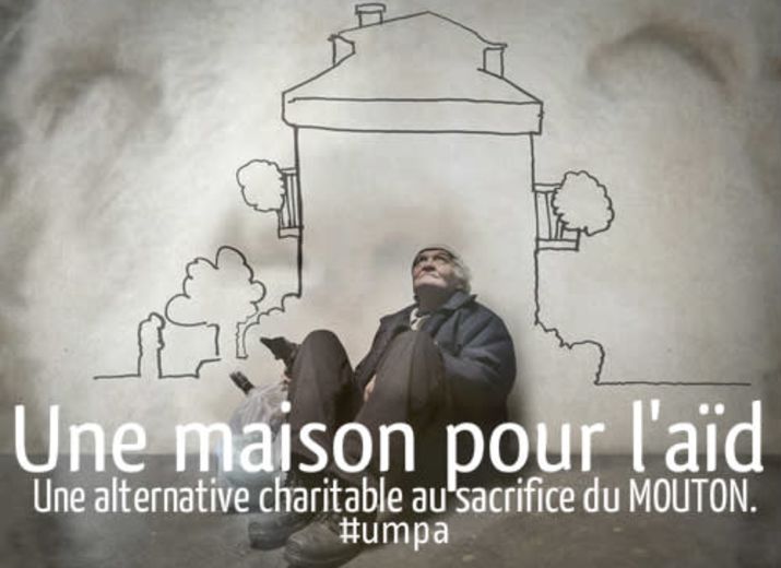 Une maison pour l'aïd, une alternative charitable au sacrifice du mouton