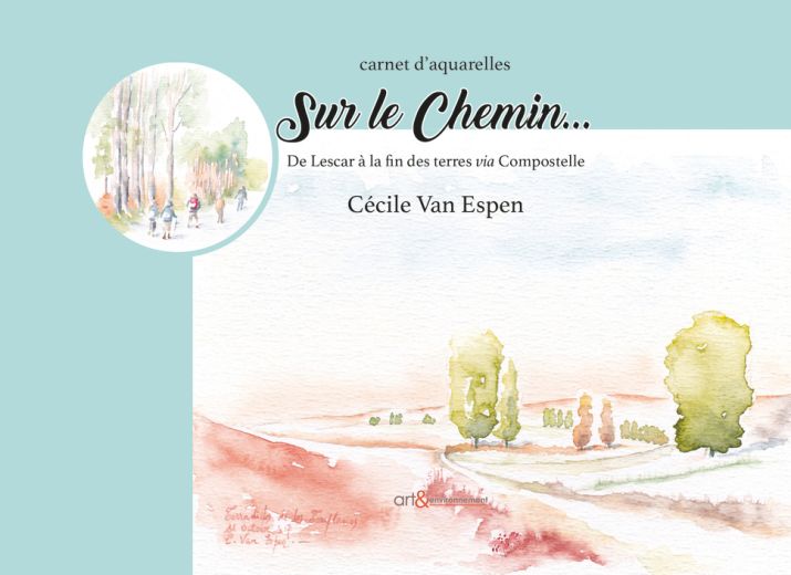 Edition d'un carnet d'aquarelles