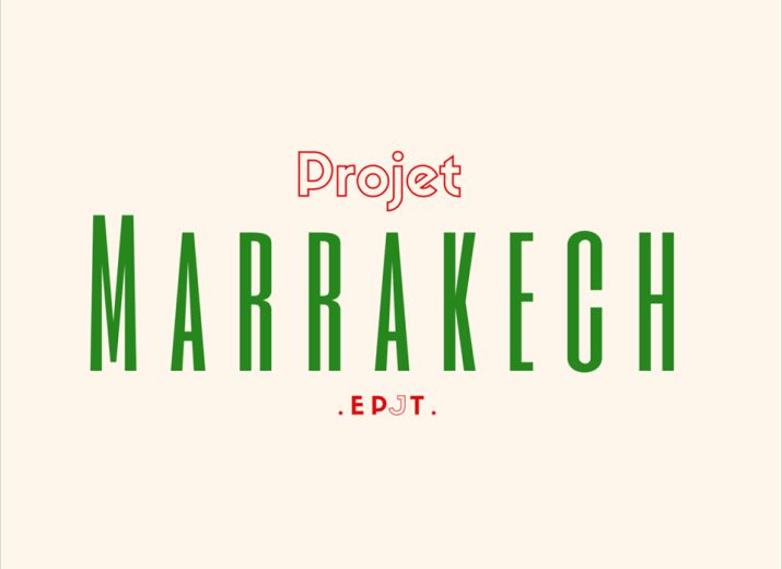 La jeunesse marocaine - projet Marrakech des étudiants de l'EPJT