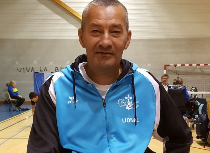 Championnat de France de BOCCIA pour Lionel