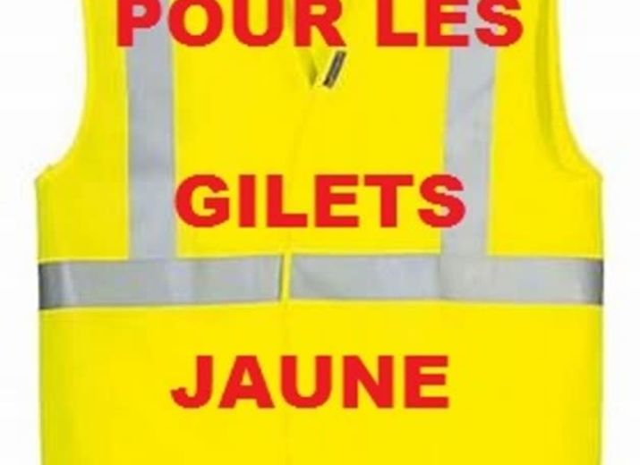 Soutiens aux gilets jaune