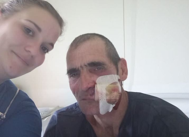 Cagnotte de Solidarité avec Guy Bernier, gilet jaune blessé au visage par un flashball à Bordeaux