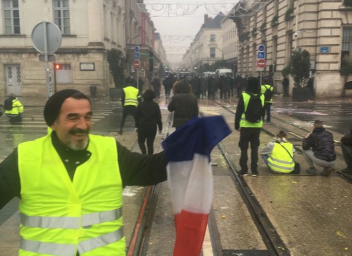 Soutien à Ayhan gilet jaune