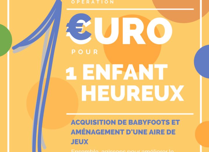 Opération " 1€ pour un enfant heureux "