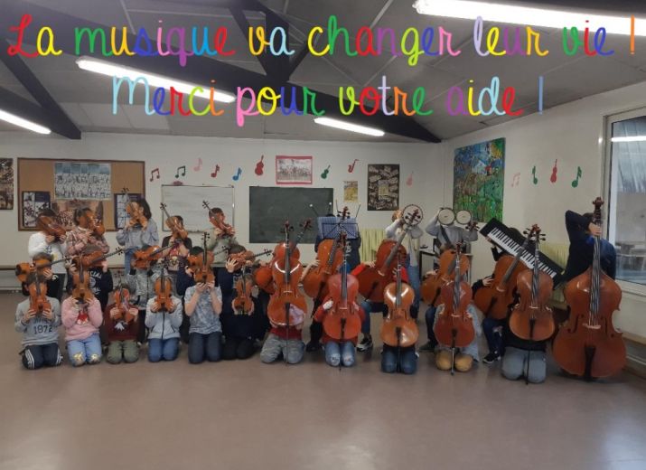 Pour la création d'un orchestre à l'école!