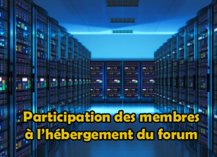 Hébergement du Forum