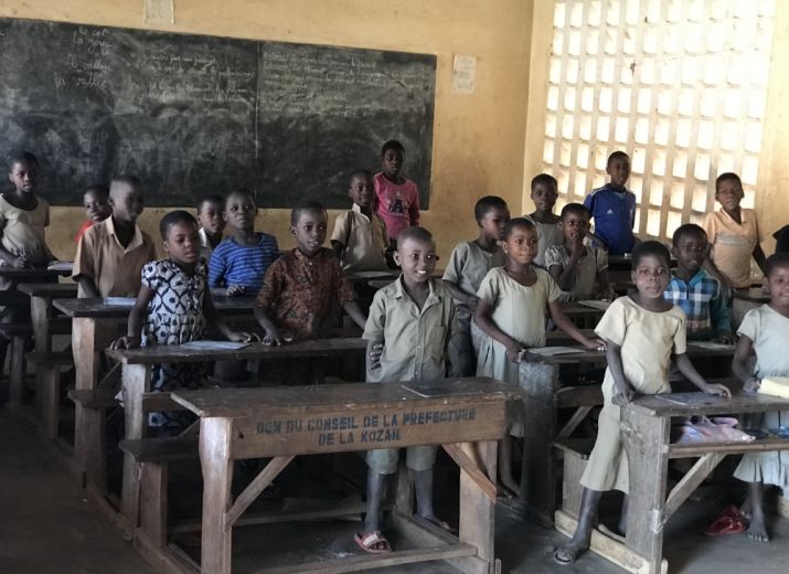 Une rentrée scolaire pour un enfant